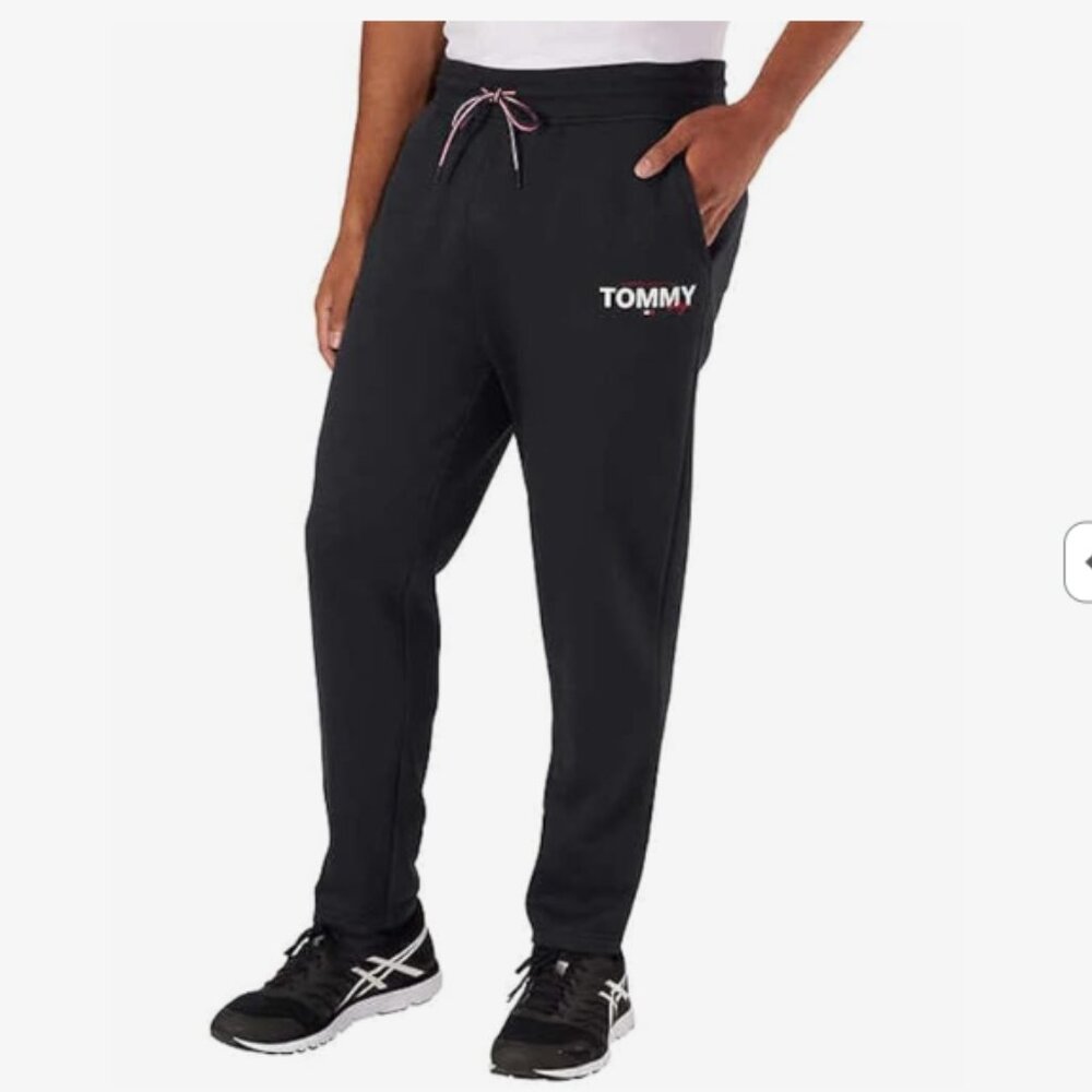 Tommy Hilfiger Men's Logo Jogger Pant with Pockets